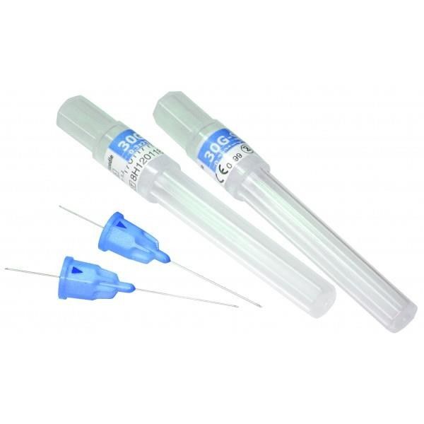 Agulhas dentais descartáveis dos materiais de consumo dentais médicos 25G 38mm para a anestesia 0