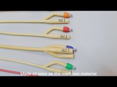 Different sizes of Latex Catheter
