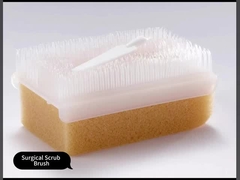 Cirúrgico esfregue a escova
