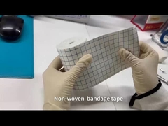 Rolo de fita adesiva médica confortável e respirável