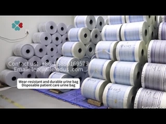 Preço da fábrica 2000ml PVC Saco de drenagem de urina médica com válvula anti-refluxo do tipo T