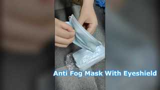 Veja por que escolher máscara facial descartável com protetor ocular antiembaçante e protetor ocular com gravata