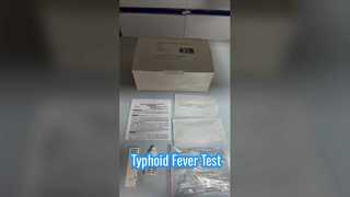 Apresente o teste combinado de febre entérica tifóide S. Typhi / S. Paratyphi