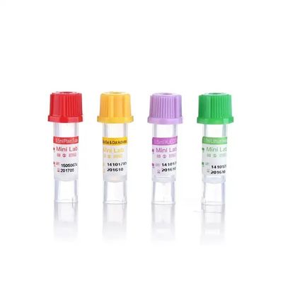 Qualidade  Micro Disposable Vacuum Blood Collection Tubes PP blood collection tubes for cell detection fábrica