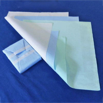comprar Papel crepom de empacotamento estéril médico para instrumentos e grupos mais claros de empacotamento fabricação em linha