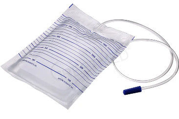 Bom preço Bolsa de Drenagem Urinária de PVC de Grau Médico 100ml com Válvula Antirrefluxo de PVC para Pós-Cirurgia on-line