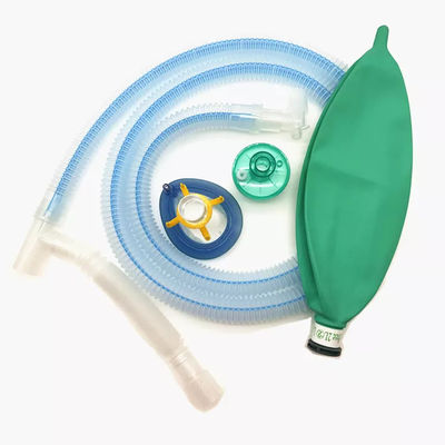 comprar Circuito de respiração de anestesia de 1,5 m descartável para adultos, circuito expansível com saco respiratório de máscara fabricação em linha