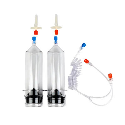 comprar Seringa de alta pressão de precisão para imagens médicas CT/MRI melhoradas com projeto de canal duplo de regulação automática fabricação em linha