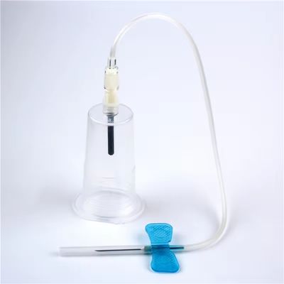 comprar Disposable 23G Butterfly Blood Collection Needle Set with Holder for Clinical and Patient Care fabricação em linha