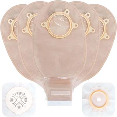 comprar Sterile Leakproof Comfortable Two-Piece Ostomy Bag with Opening for Easy Drainage fabricação em linha