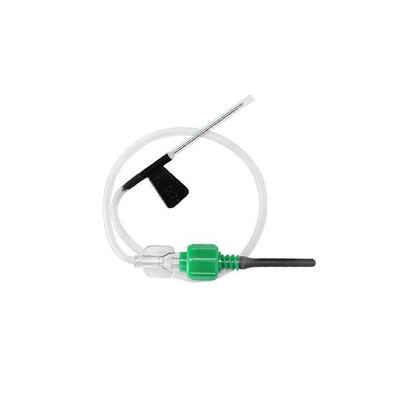 comprar Agulha de Borboleta Descartável Médica 18-27G - Conjunto de Veia de Couro Cabeludo Estéril por EO com Codificação Multicor para Venopunção Clínica fabricação em linha