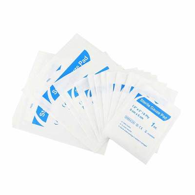 comprar Esfregões de gaze de 8 plies multiuso para primeiros socorros, limpeza e uso médico fabricação em linha