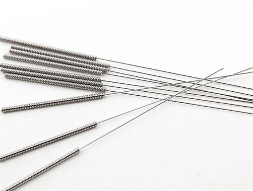 comprar Agulhas de acupuntura estéreis descartáveis de aço inoxidável de grau médico embaladas individualmente Agulhas Meso certificadas CE/ISO fabricação em linha