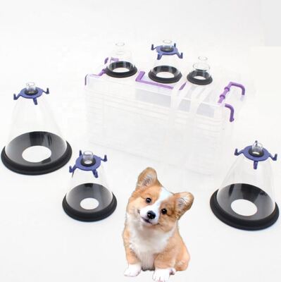 comprar Máscara de Anestesia Veterinária com Concha Ultra-Transparente, Vedação Superior e Gama Completa de Tamanhos para Cães e Gatos fabricação em linha