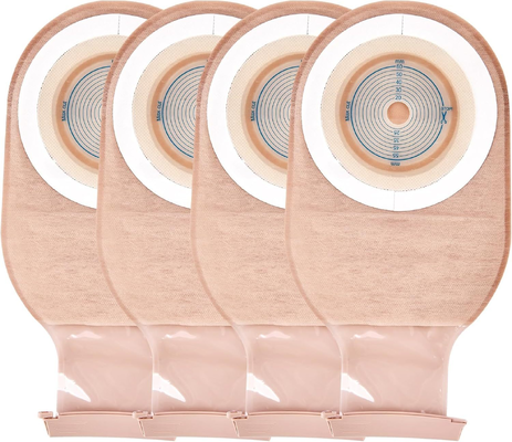 Comprar Sacos de colostomia Prenda de fechamento Ileostomia Cuidados de estoma Sem resíduos deixados Produtos médicos de ostomia Bolsas drenáveis cortadas a medida fabricação em linha