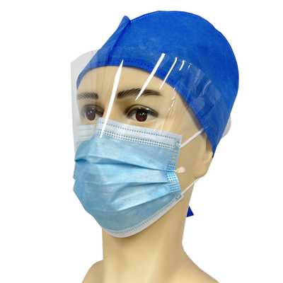 Comprar 17.5*9.5CM Máscara Antiembaçante Descartável Máscara Facial Médica com Protetor Ocular fabricação em linha