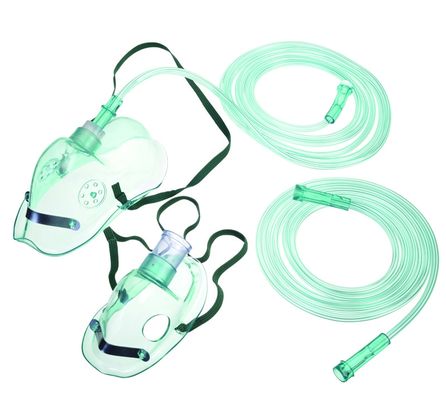 comprar Máscaras de respiração médicas do indicador do CE ISO13485 da máscara protetora do respirador do oxigênio de Venturi fabricação em linha