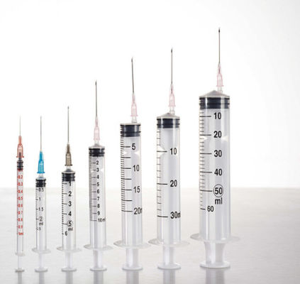 comprar Seringa médica estéril de 2 partes descartável com projeto à prova de fugas e sem borracha para injecções seguras fabricação em linha