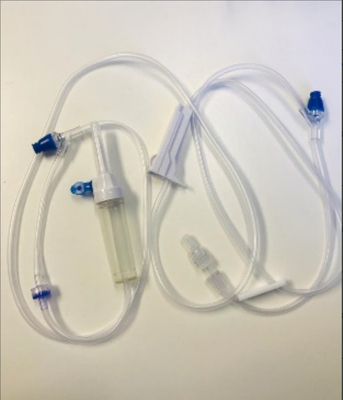 comprar A transfusão da infusão do Admin ajustou o tubo personalizado estéril com a agulha do conector de Y fabricação em linha