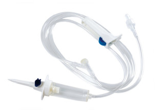 comprar A transfusão anti-bacteriana da infusão do Admin da entrada de ar do local de Y ajustou 15 Drops/Ml não Pyrogenic fabricação em linha