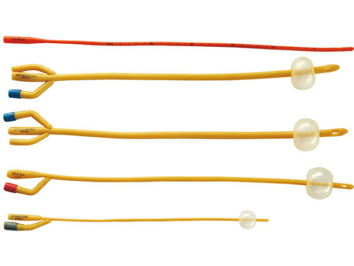 Bom preço Homem revestido Fr12-26 do cateter de Foley do látex do silicone antimicrobial médico de 2 maneiras on-line