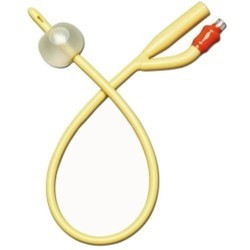 Bom preço O silicone revestiu materiais de consumo médicos fêmeas do látex antimicrobial da maneira do cateter 2 de Foley on-line