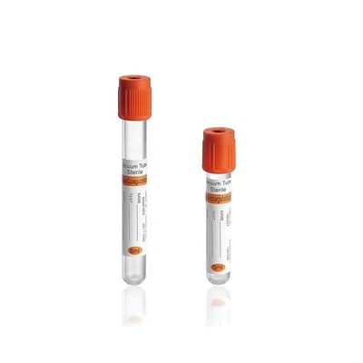 Bom preço Tubo pró-coagulação tipo PET ou material de vidro tubo de coleta de sangue a vácuo esterilizado on-line
