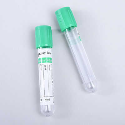Bom preço O sistema descartável da coleção do sangue do vácuo esterilizou o tubo da heparina do tubo on-line