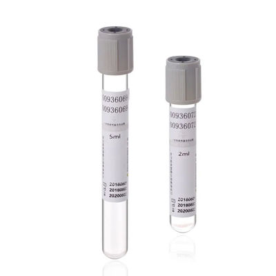 Bom preço O sistema médico da coleção do sangue do vácuo esterilizou o tubo Grey Disposable da glicose on-line