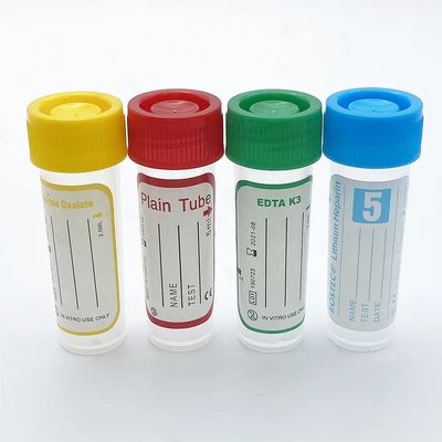 Bom preço Não coleção capilar pediatra descartável estéril do soro da amostra de sangue do EDTA do tubo do sangue do vácuo micro on-line