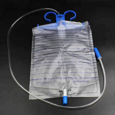 Bom preço Bolsa de Drenagem Urinária de PVC de Grau Médico 100ml com Válvula Antirrefluxo de PVC para Pós-Cirurgia on-line