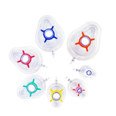 Bom preço Dispositivos descartáveis anestésicos da via aérea da anestesia da máscara do coxim de ar do verde ISO13485 do Oem on-line