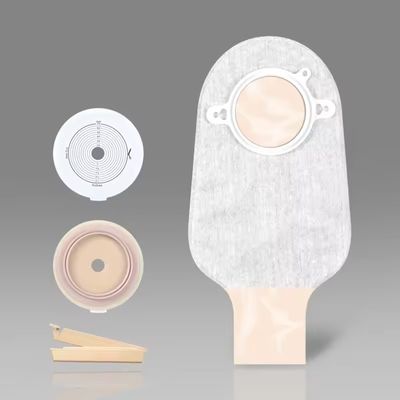 Bom preço Saco de ostomia 2 peças Tipo para colostomia Saco de ostomia reutilizável de 60 mm Saco de estoma Colostomia on-line