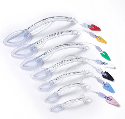 Bom preço PVC / Silicone Disposable Laryngeal Mask Via Aérea Para Estabelecer e Manter uma Via Aérea on-line