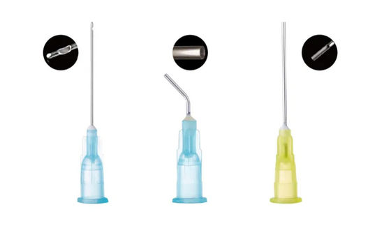 Bom preço Ponta de agulha de irrigação dental multicolor para limpeza de feridas 25 g 27 g 30 g Ponta Furo lateral fechado on-line