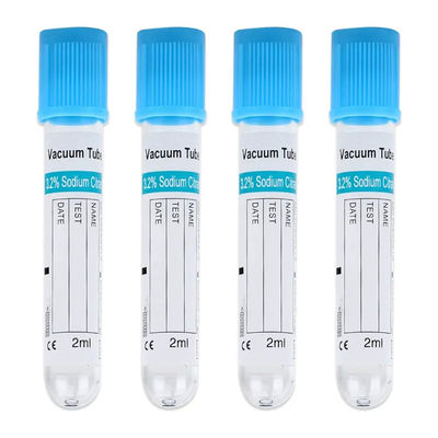 Bom preço Coleção de sangue PT Tubos Citrato de sódio para amostra de sangue Testes de coagulação Tempo de coagulação Tempo de protrombina on-line