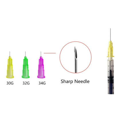 Bom preço Agulhas de beleza 34G 1.5MM 1.2MM micro multi agulha médica para injecção on-line