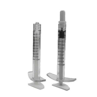 Bom preço Seringa de beleza Seringens de vidro 1 ml Seringa de vidro de borosilicato estéril para lábio facial Dermal Luer Lock Enchimentos para injecção on-line