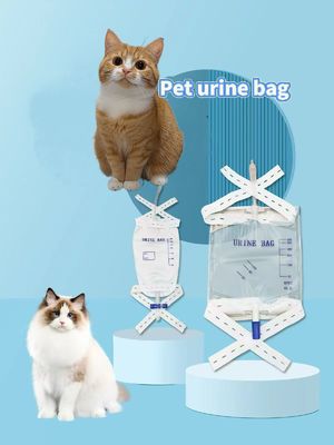 Bom preço Saco de Urina Veterinário Descartável para Cães e Gatos 300ml/500ml/1000ml Cuidados Urinários para Animais de Estimação on-line