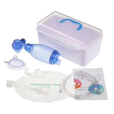 Bom preço Ressuscitador Manual Veterinário Descartável em PVC – Conjunto de Bolsa Ambu de Uso Único com Máscara, Tubo de Oxigênio, Kit de Vias Aéreas (Tamanhos P/M/G) on-line