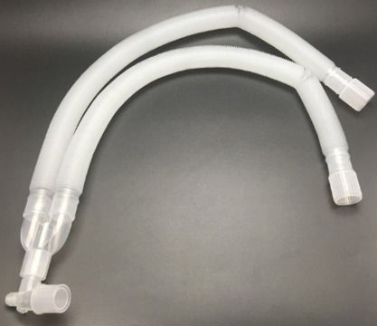 Bom preço Circuito de respiração veterinário descartável para anestesia Expandível 1,2 m para operação de anestesia on-line