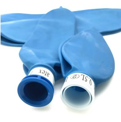 Bom preço Saco de respiração para anestesia veterinária – Saco de reinalação azul sem látex 0,5L-5L com conector padrão de 22mm para ventilação animal on-line