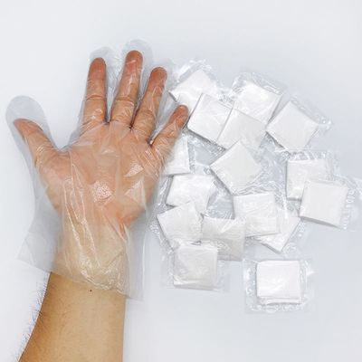 Bom preço Luvas de PE Descartáveis Luva Doméstica Descartável Descartável LDPE HDPE CPE TPE Luvas para Preparação de Alimentos on-line