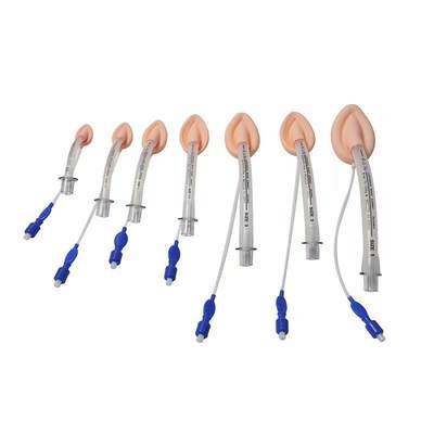 Bom preço Máscara de garganta de silicone ergonômica reutilizável com quadro reforçado para uso múltiplo até 40 vezes on-line