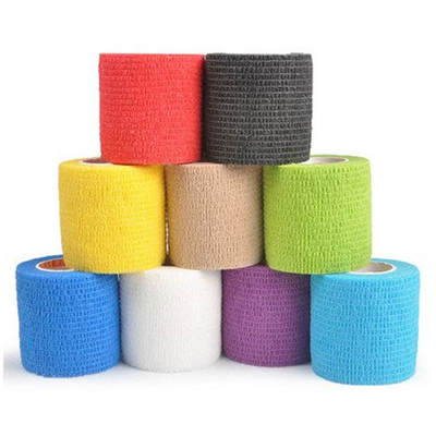 Bom preço CE Certified Non-Woven Self-Adhesive Bandage with Custom Patterns and 3 Years Shelf Life on-line
