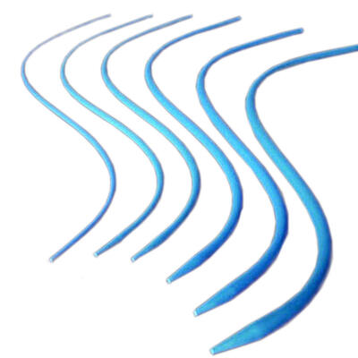 Bom preço Introductor de Tubo Endotraqueal Descartável Médico Bougie com PVC/PE Azul de Alta Visibilidade em Tipo Sólido ou Oco para Múltiplos Tamanhos on-line