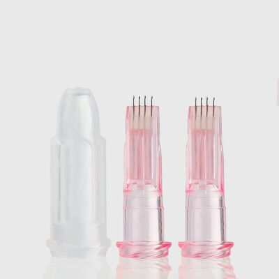 Bom preço Rolo de Microneedle de 4 alfinetes ideal para reparação da pele, qualidade profissional, sem dor on-line