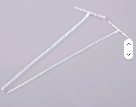 Bom preço Dreno Biliar T de Silicone de Grau Médico com Visibilidade por Raios-X – 35cm de Comprimento para Precisão Cirúrgica on-line