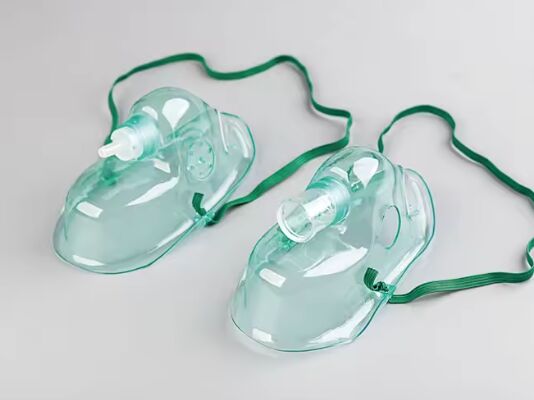 Bom preço Máscara de Anestesia e Respiratória em PVC/Silicone de Grau Médico com Conector Luer Ajustável e Embalagem Estéril on-line