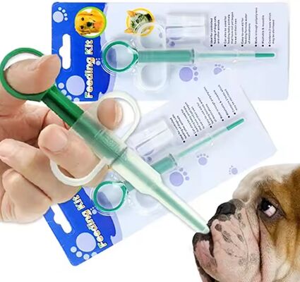 Bom preço Kit de alimentação de tipo injectável com pontas de silicone para cães on-line